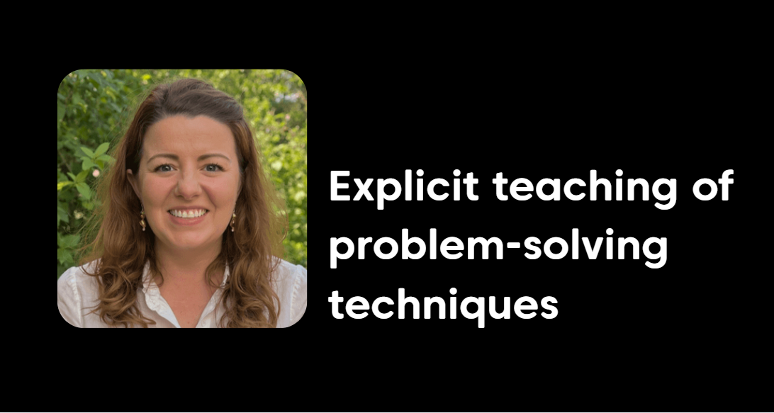 The power of teaching problem-solving strategies explicitly